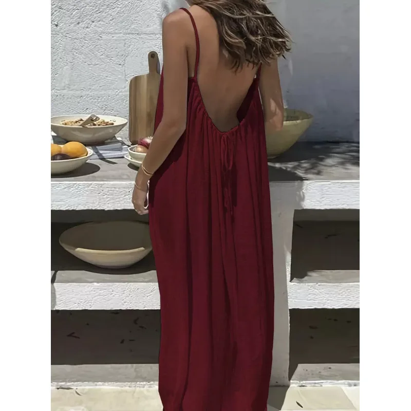 Robe longue et ample pour femme