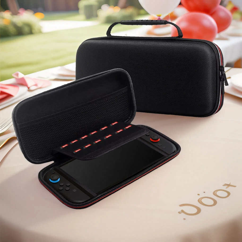 Étui de transport pour Switch 2 [7,9''] 2025 - Pochette de transport portable à coque rigide pour console Switch
