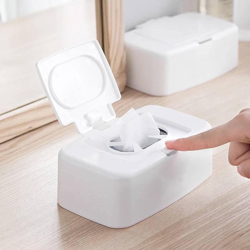 Distributeur de lingettes pour boîtes à mouchoirs humides, lingettes portables, porte-boîte de rangement pour serviettes, conteneur