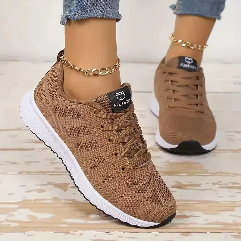 Chaussures Femme Tendance Été Baskets Décontractées Plateforme Chaussures de Sport Femme Chaussures de Course Femme Respirantes en Vente Chaussures Femme